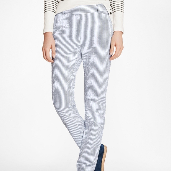 Brooks Brothers Pants - Ladies Brooks Brothers seersucker pinstripe pants